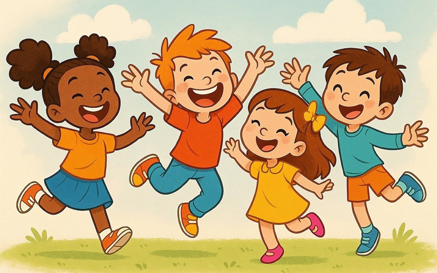 Parent/child laughter yoga