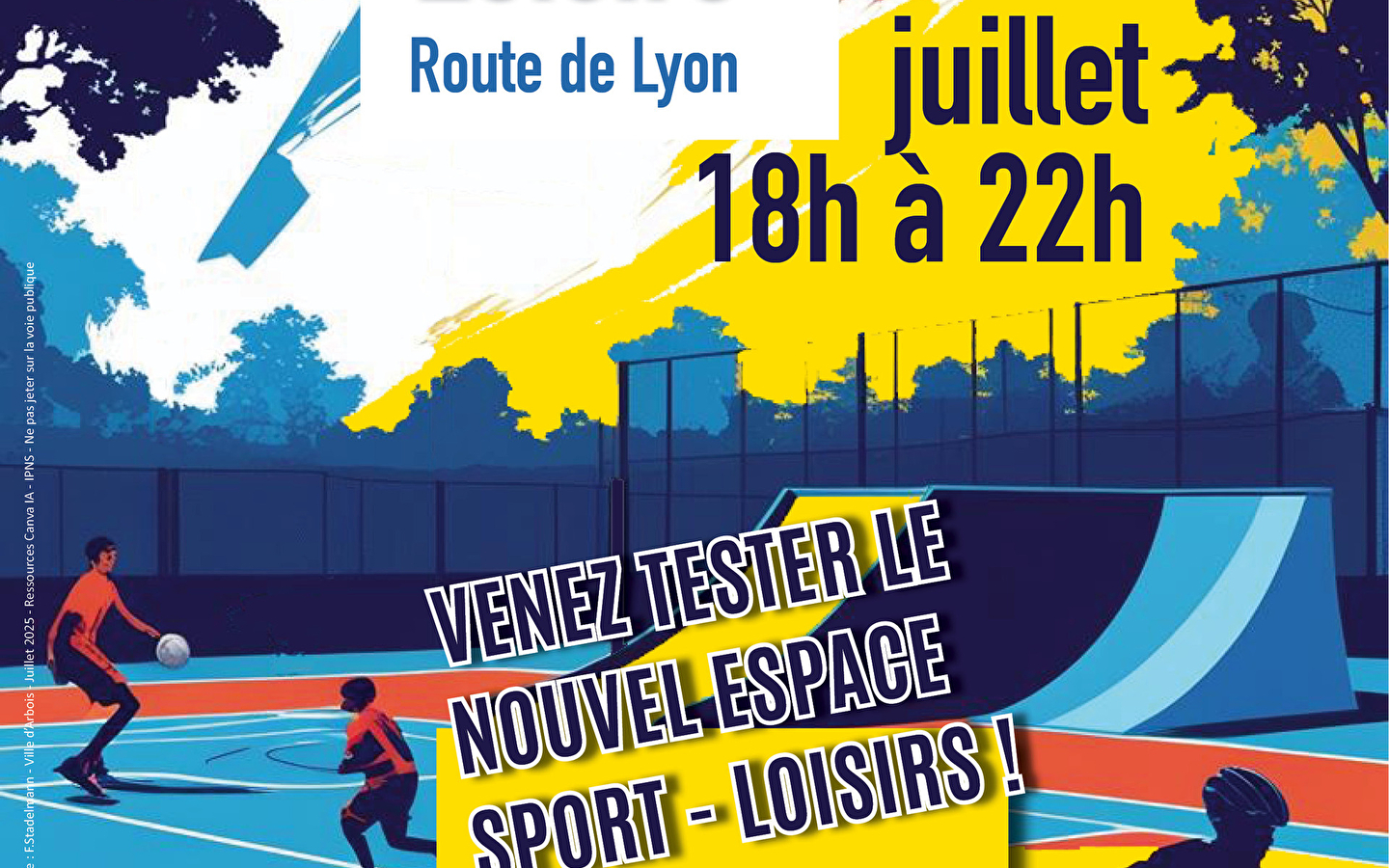 Inauguration of the Espace Sport-Loisirs