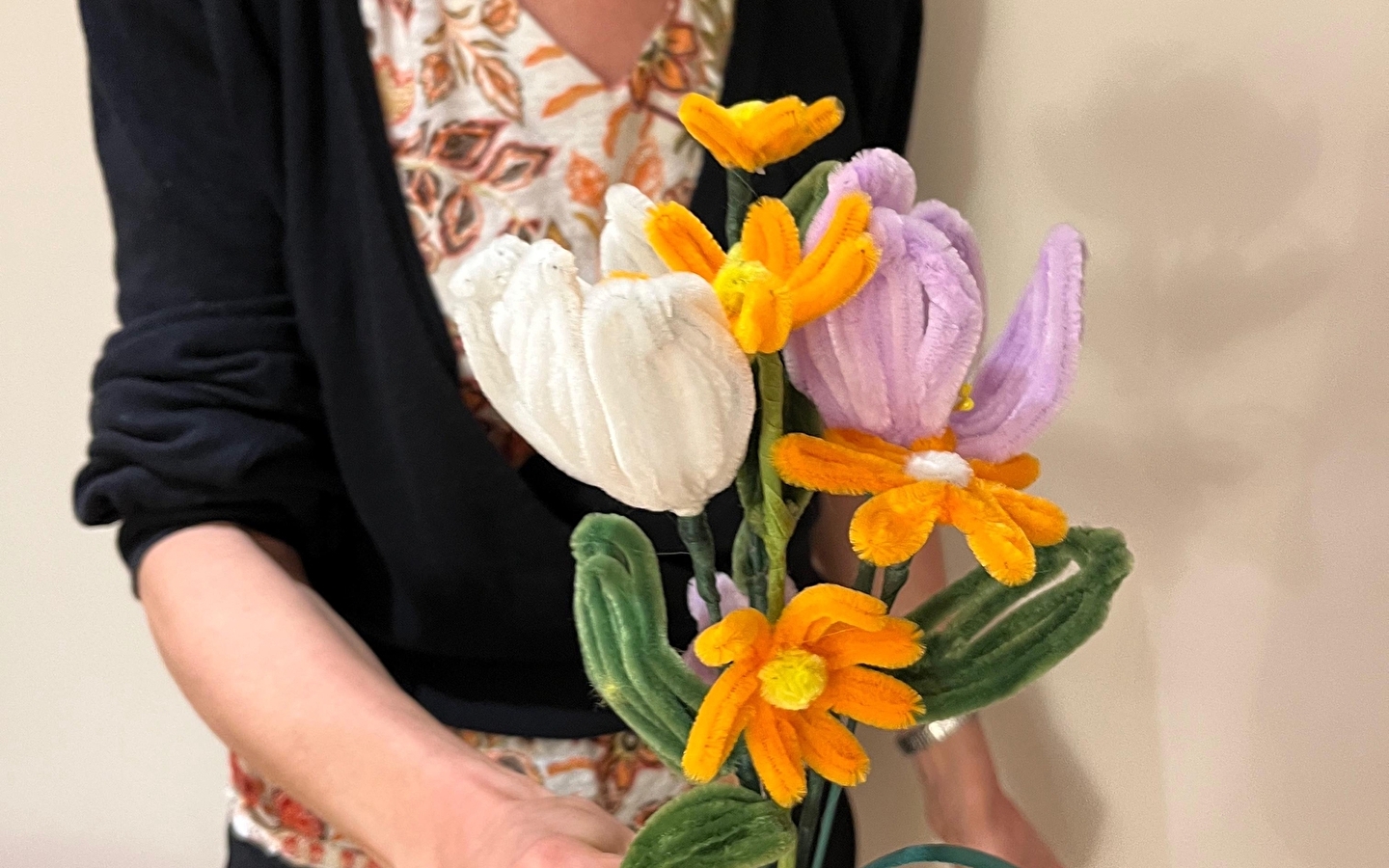 Atelier bouquet en Cure-Pipe