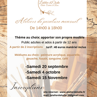 Painting with l'Atelier d'Elodie