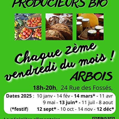Festive organic market