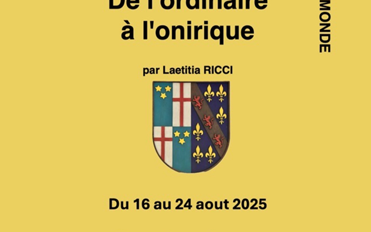 Exposition 'Un autre monde' par Laeticia Ricci