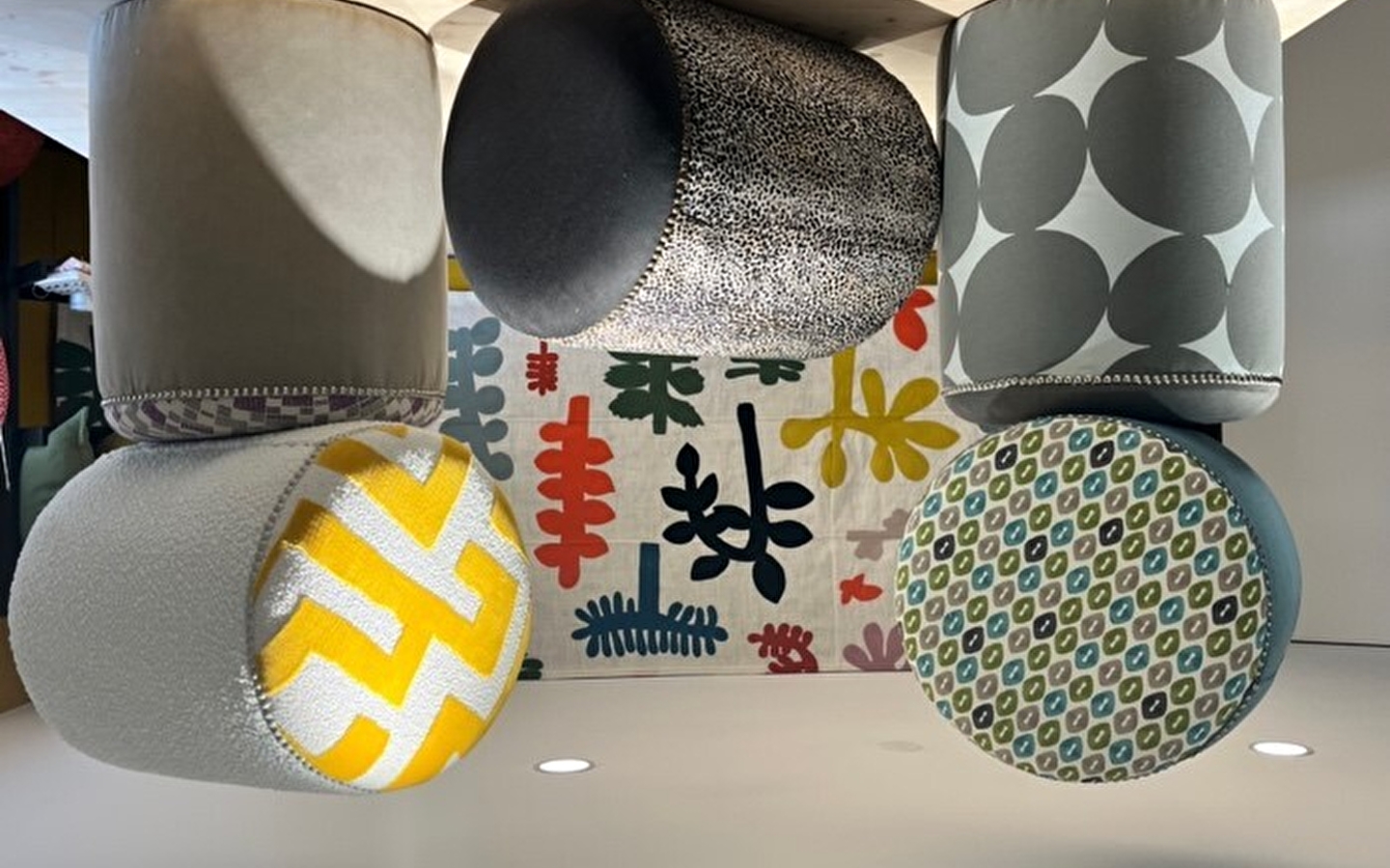 Pouf-making workshop at Atelier du Fauteuil