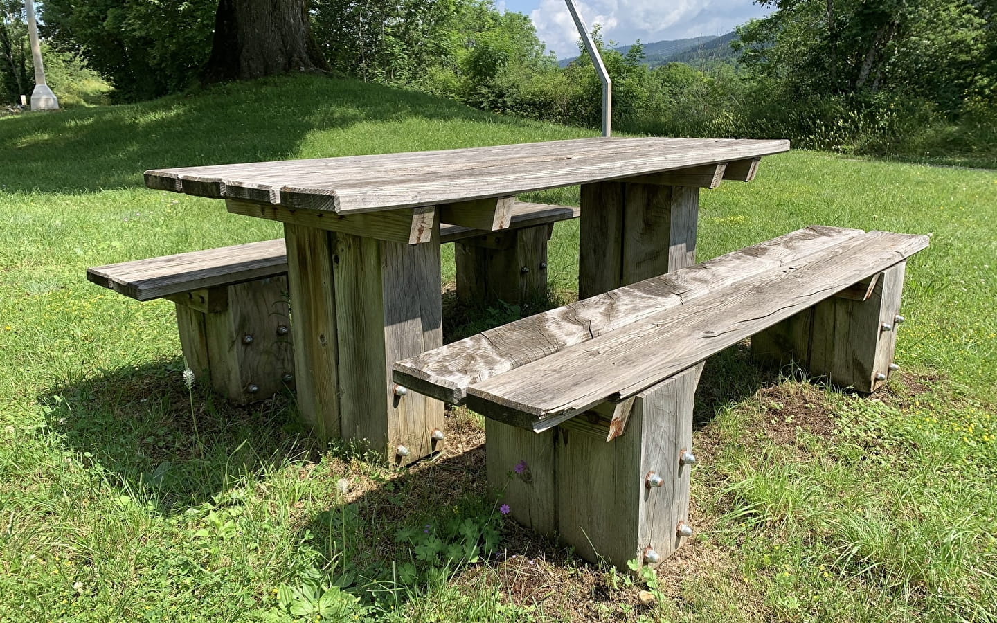 Aire de pique-nique du Tilleul de Sully à Cormaranche-en-Bugey