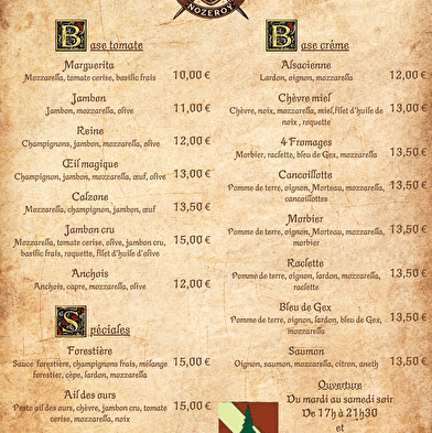 Pizzeria de l'Horloge