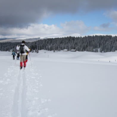 The Jura Mountains in nordic ski