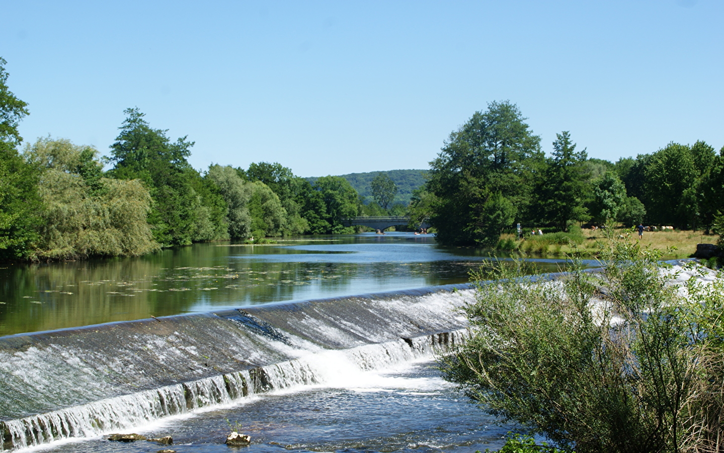 Walking trail - The banks of the Ognon at Rougemont