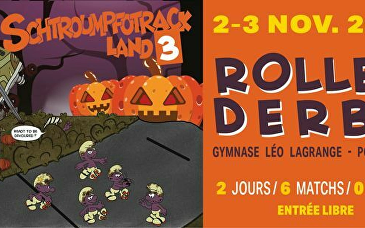 Roller Derby: Le Stroumpfotrack'Land