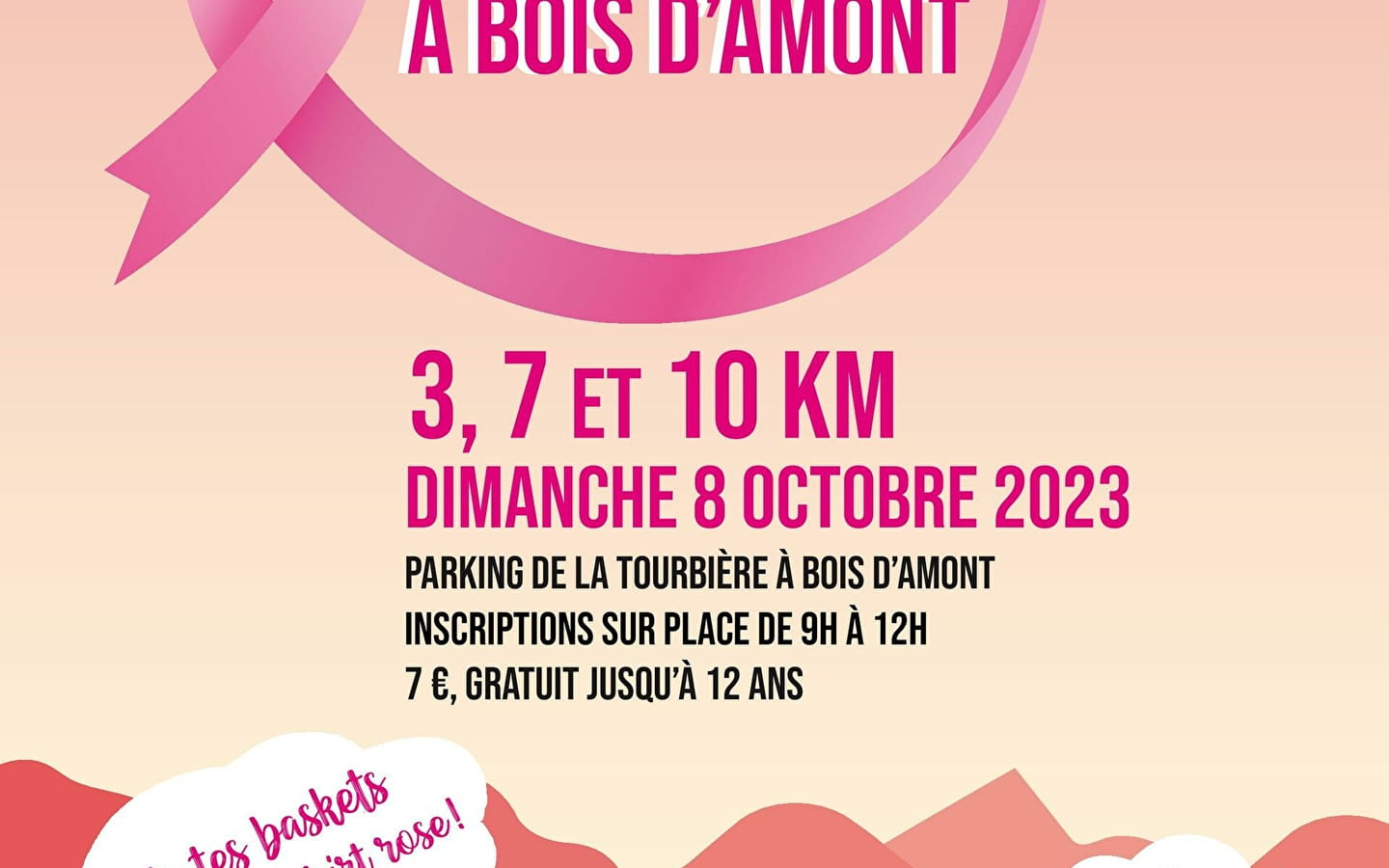 Pink Walk in Bois d'Amont
