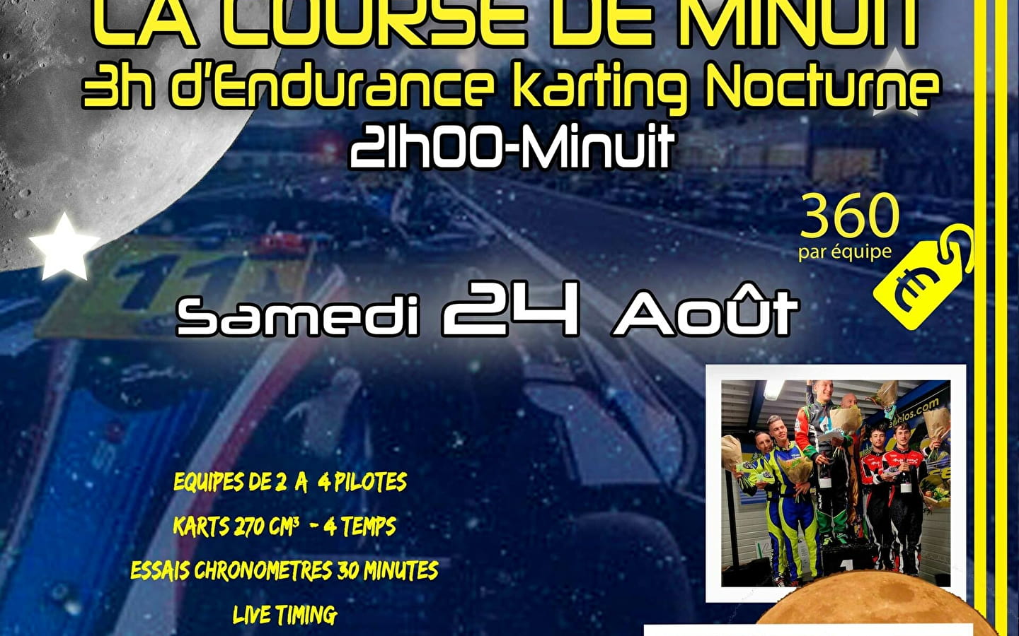 Karting - Nocturne - Midnight Race