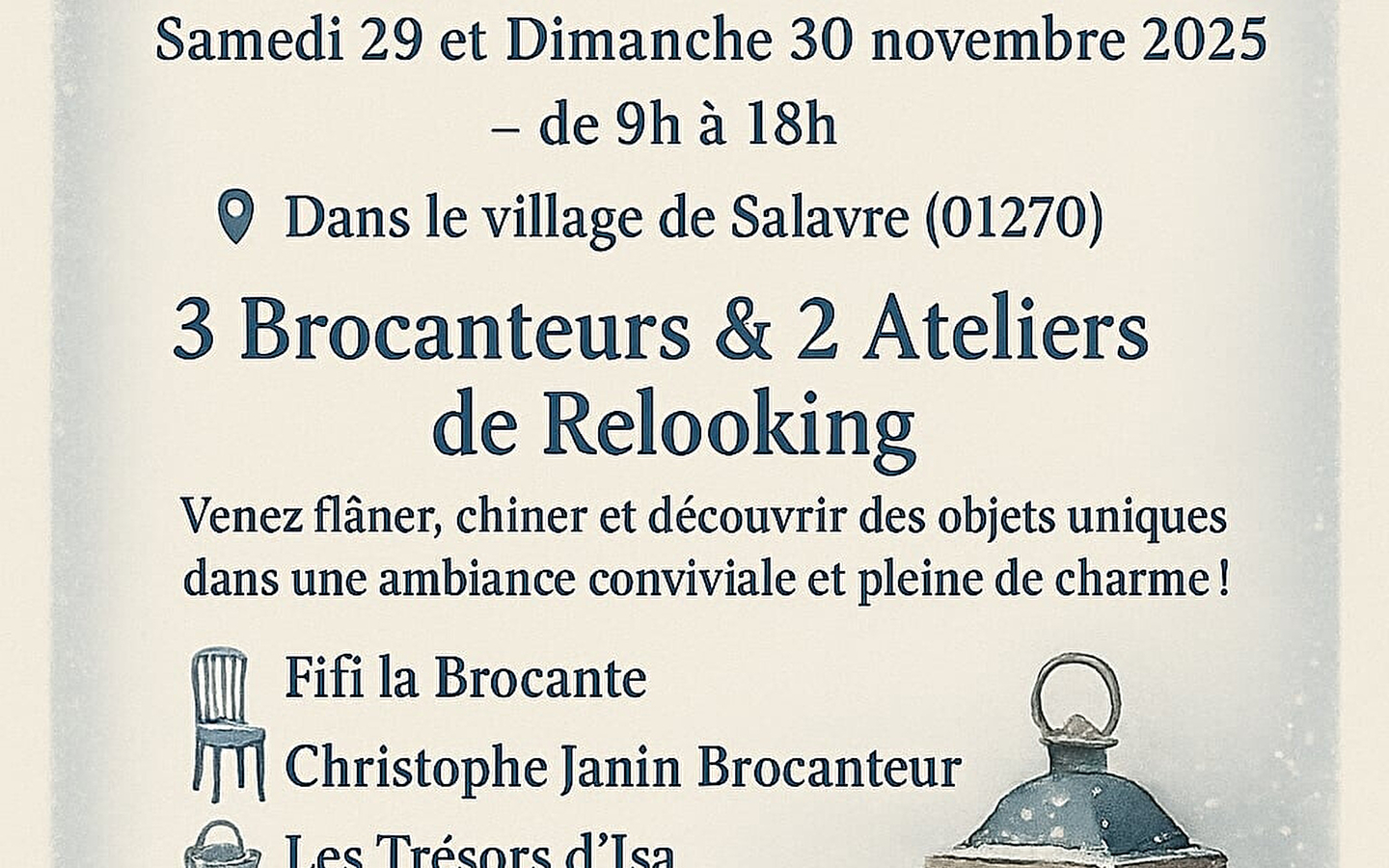 Animations à Salavre