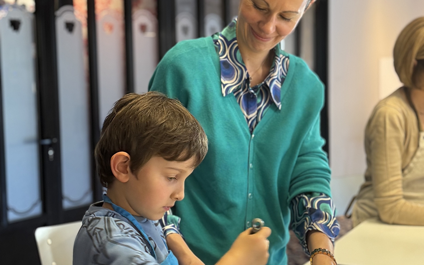 cooking workshop with a chef