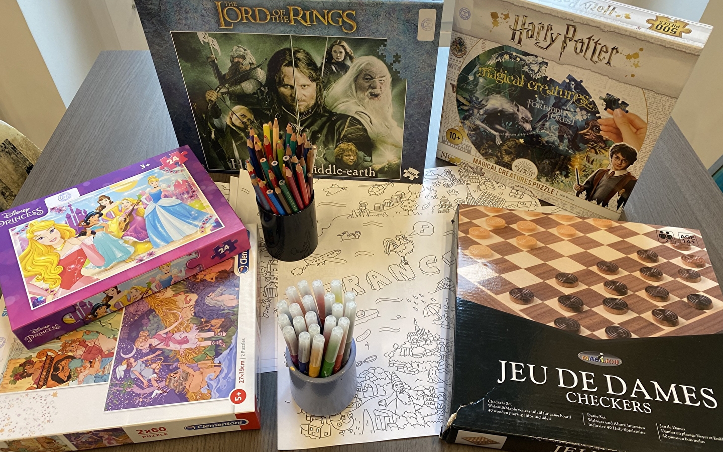 1, 2, 3, jouez, découvrez, coloriez !
