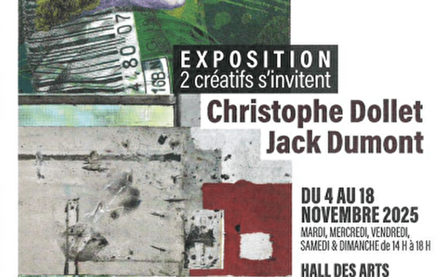 EXHIBITION 2 creatives invite themselves