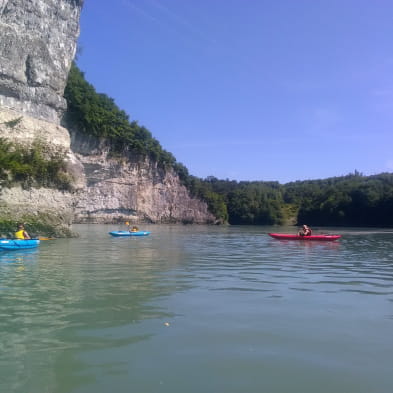 Hydroglisse : descentes accompagnées en kayak