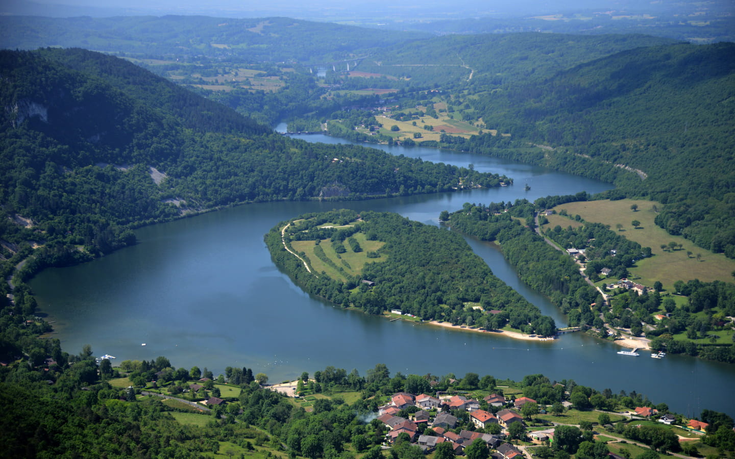 Les gorges de l'Ain, ENS de l'Ain