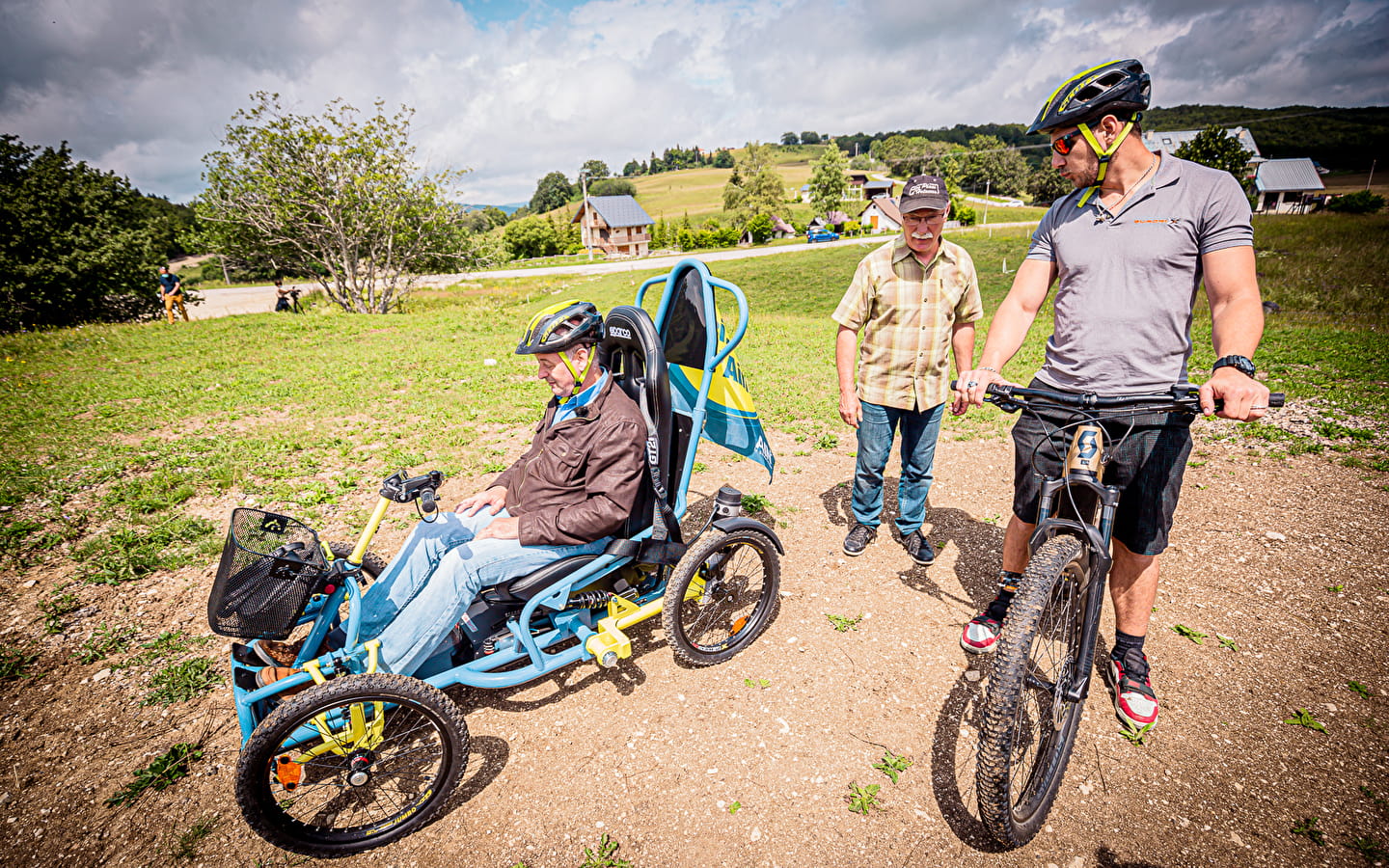 Handi weekend on the Plateau de Retord