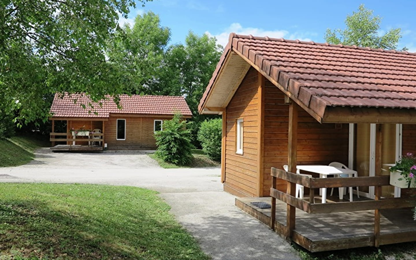 Chalets du camping du Champ de Mars