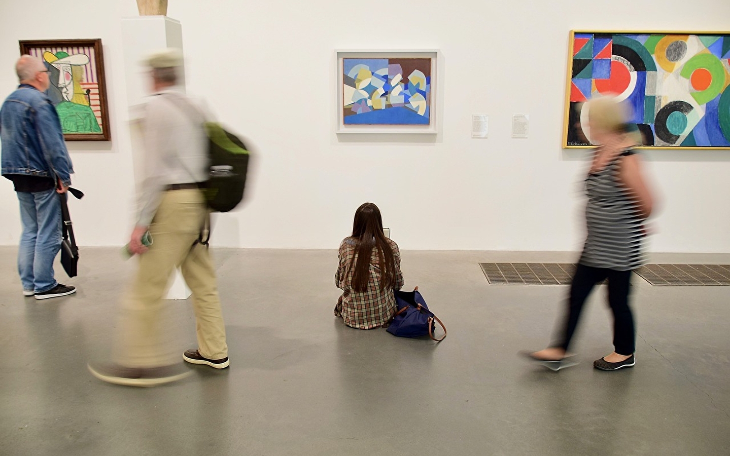 Exposition à la galerie d'art du quai