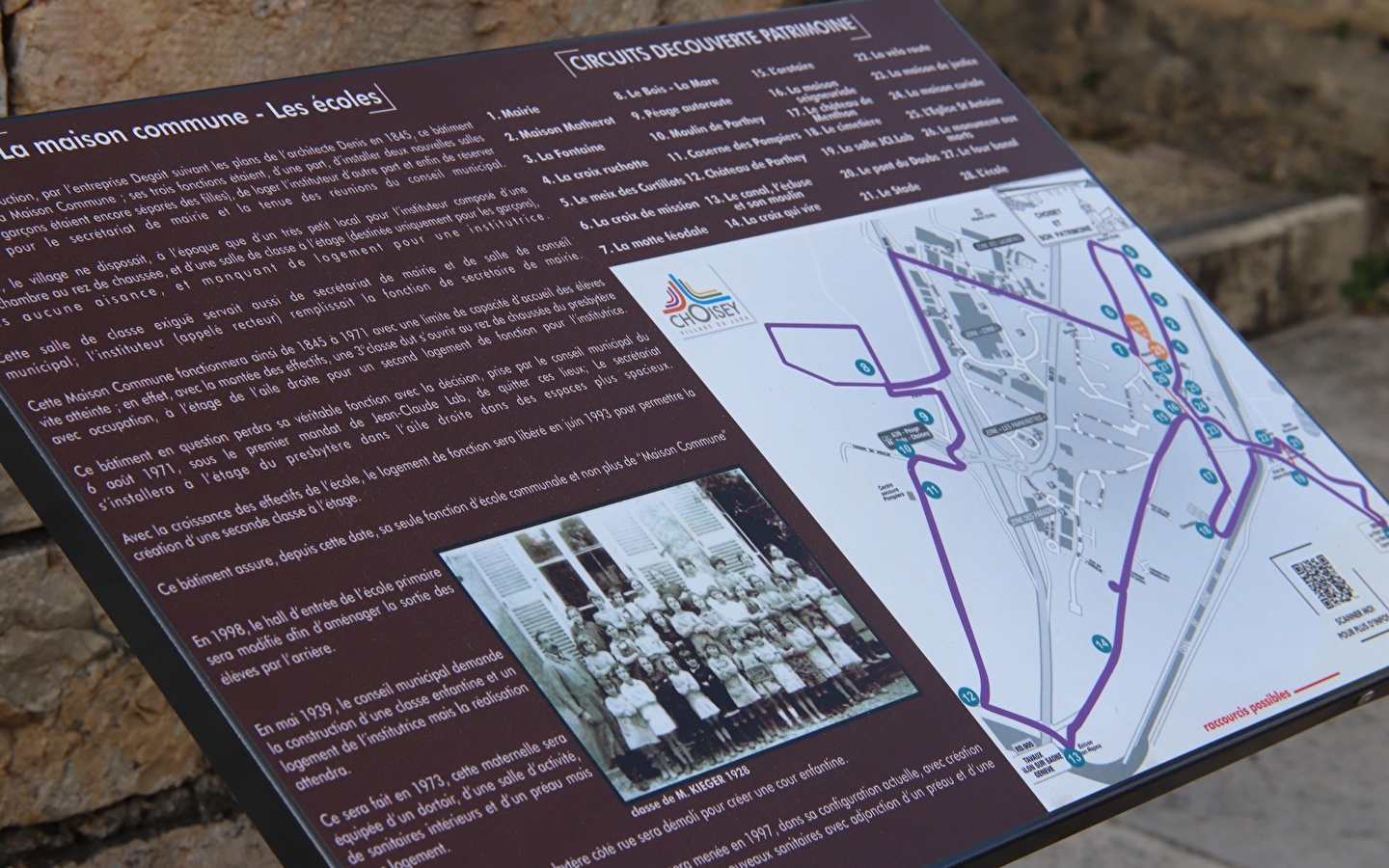 Choisey heritage trail