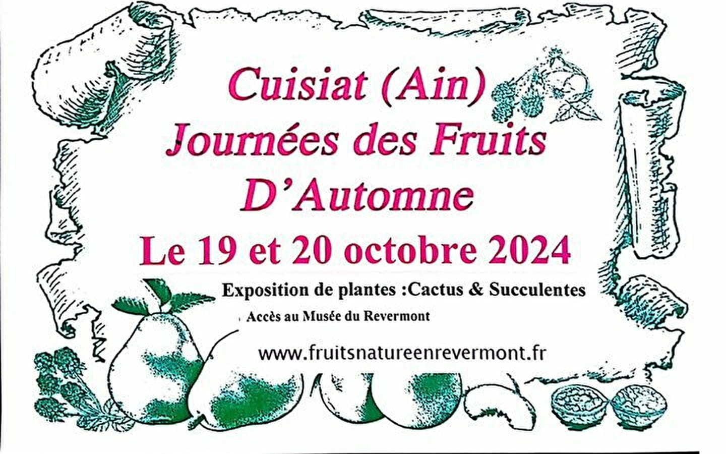 Journées des fruits d'automne