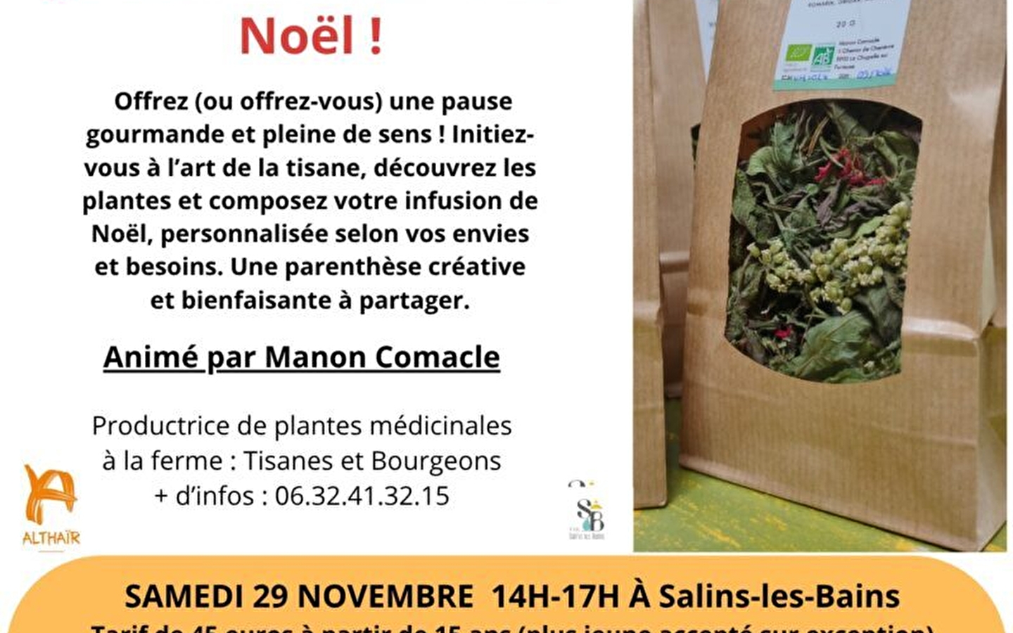 I make my own Christmas tea