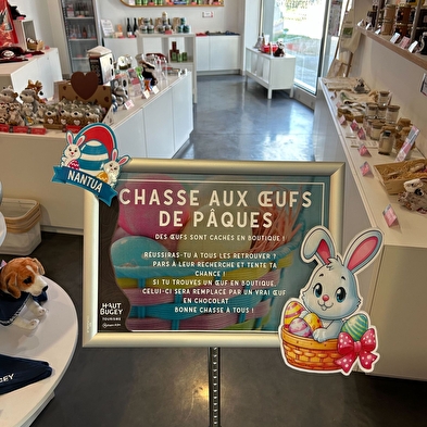 Chasse aux oeufs à l'Office de Tourisme de Nantua