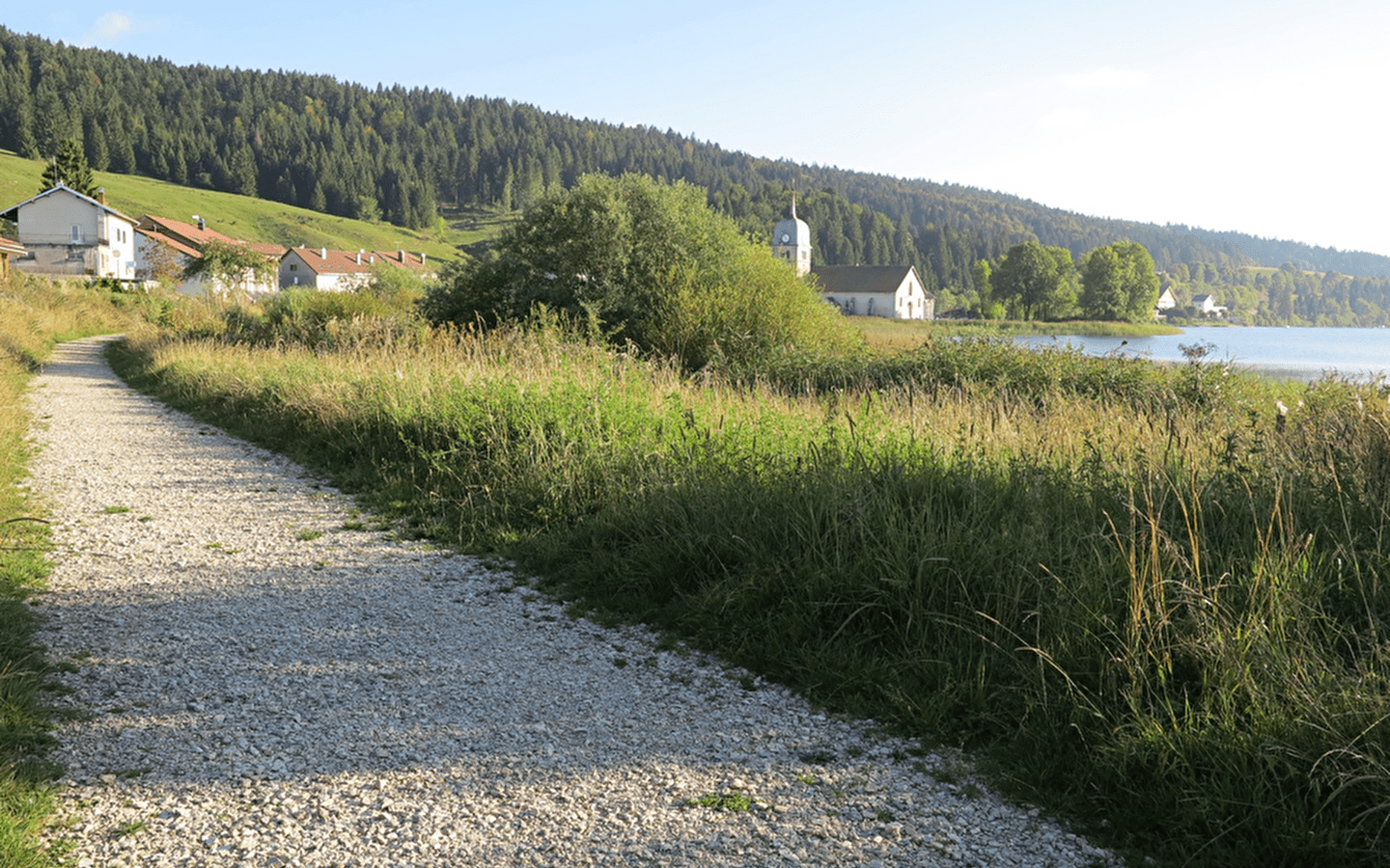 Lac de l'Abbaye et Belvédère du Moulin