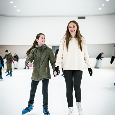 Patinoire/piste de roller de l'Espace des Mondes Polaires Paul-Émile Victor