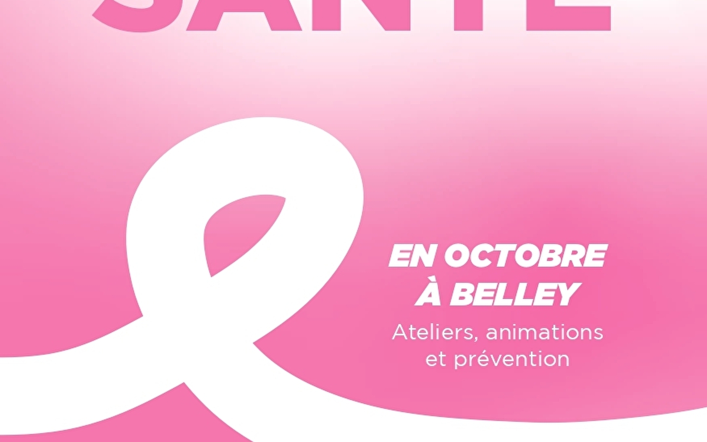 Sensibilisation sur les enjeux de la santé mentale - Mois de la santé de Belley