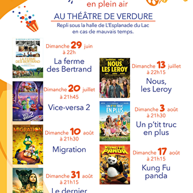 Ciné Plein air : 'Un p'tit truc en plus'