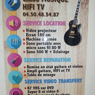 Criss Hi-Fi TV Musique