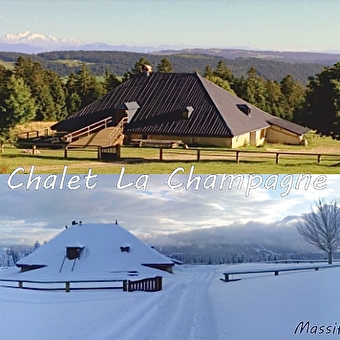 Alpage La Champagne - Ecogîte - LES HOPITAUX-NEUFS