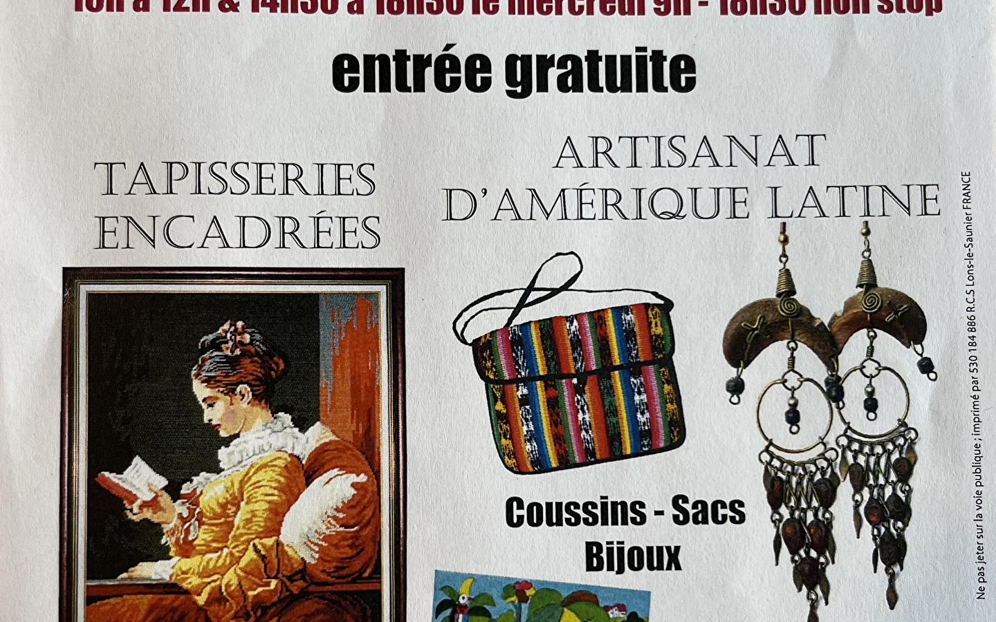 Handicrafts from Latin America' exhibition