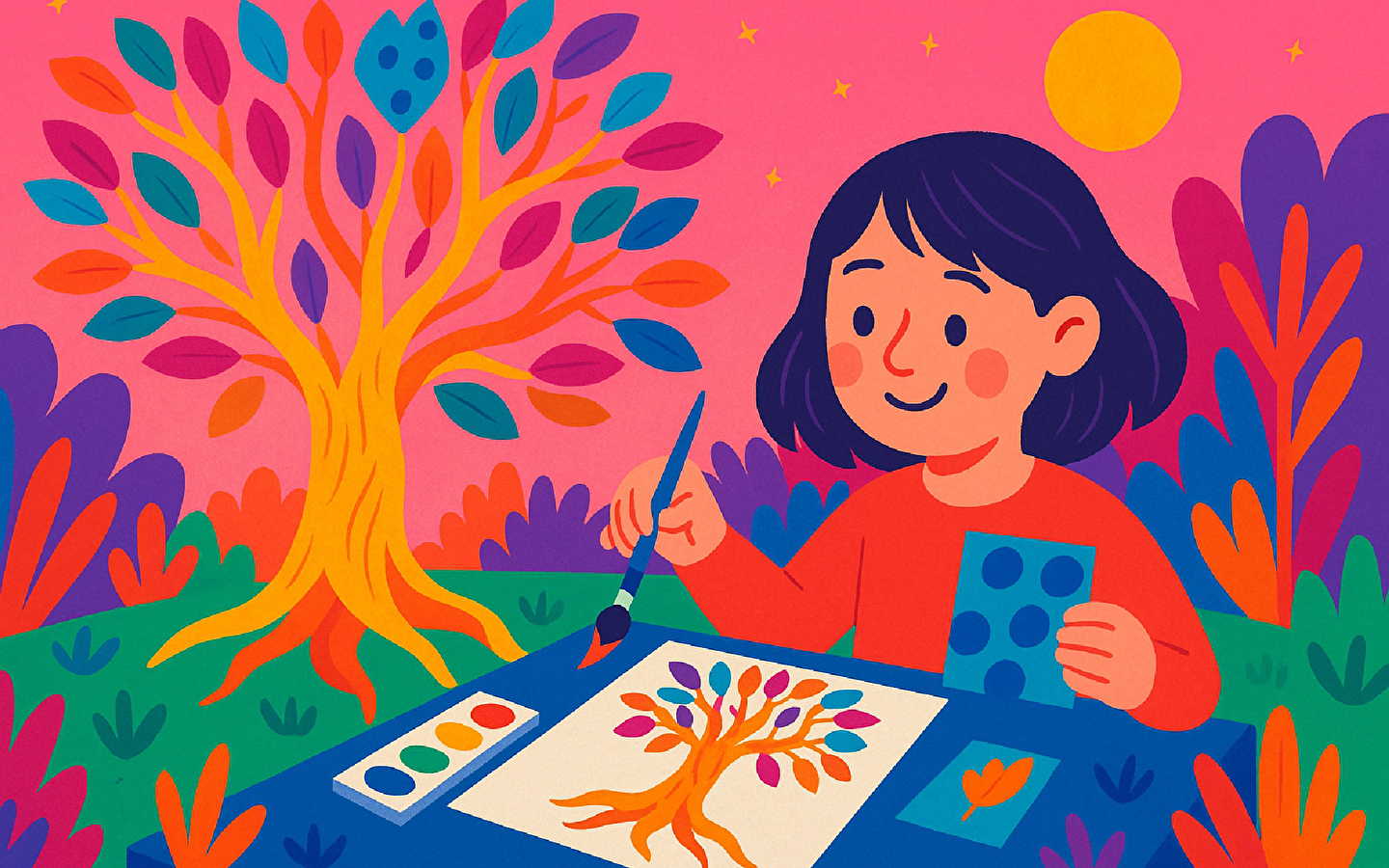 Musée de l'Abbaye - 'Dream tree' workshop