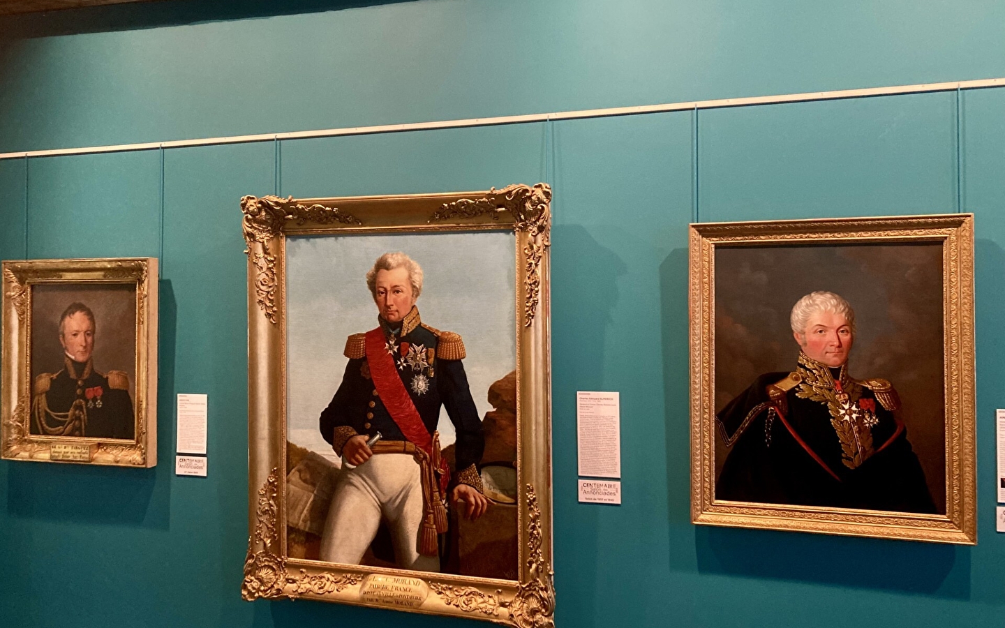 Exhibition - Presentation of restored military portraits