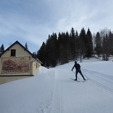 Piste de ski de fond : La Noire de Divonne