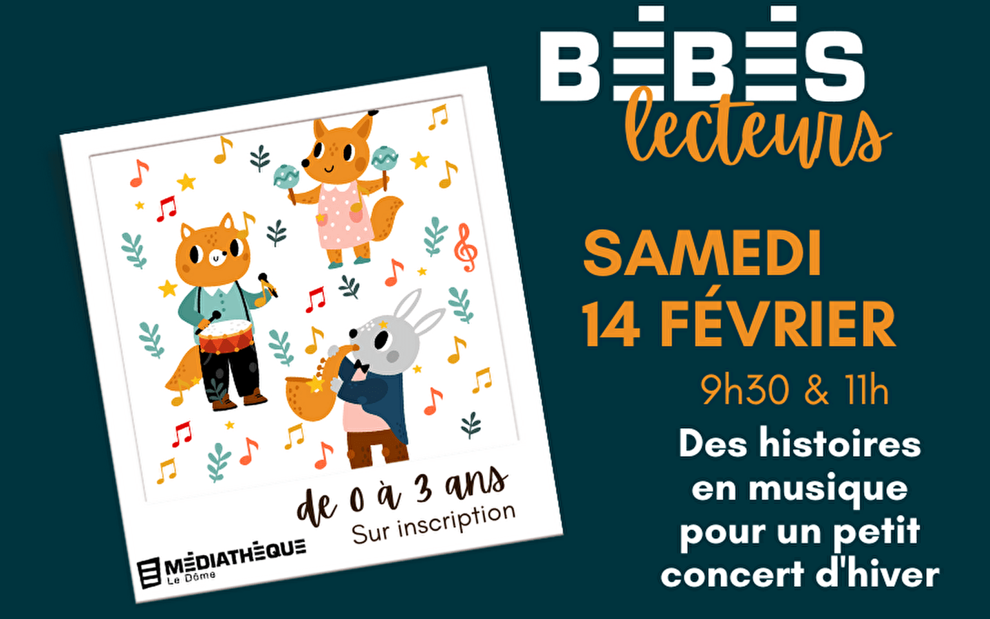 Le Dôme multimedia library: Baby readers