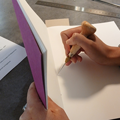 Linocut & School Notebook' discovery workshop