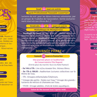 LECTURBULENCES, Poetry Encounters 