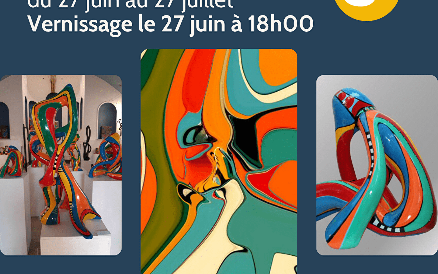 Exhibition by Loren Venancio - Visual artist Opening on Friday 27 June at 6 pm