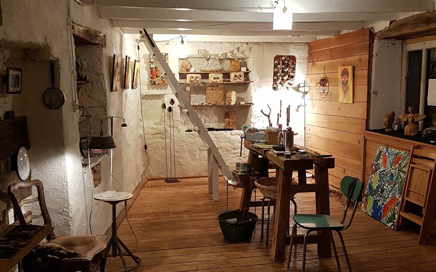 The fireside exhibition