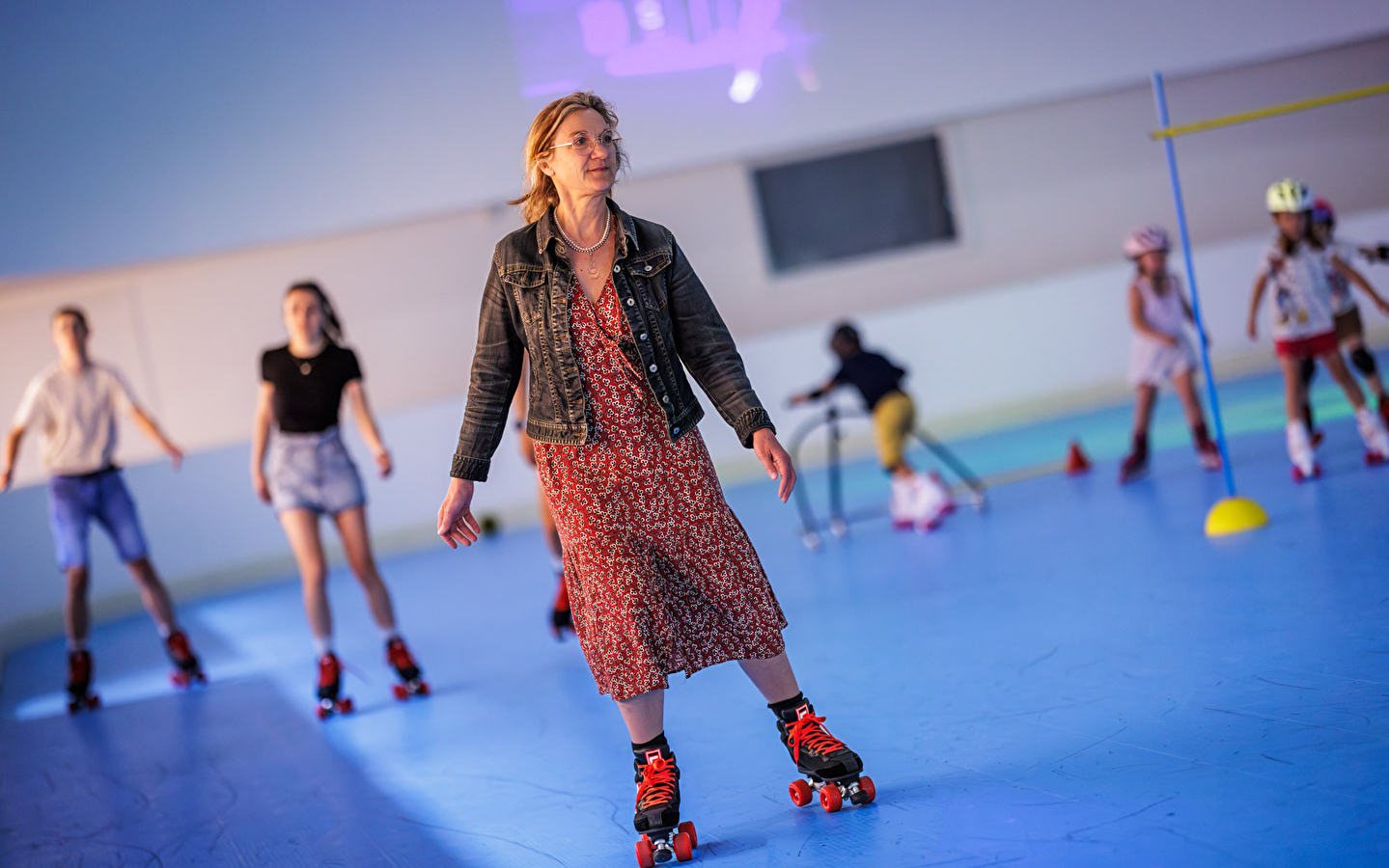 Summer programme at our ice rink: roller rink