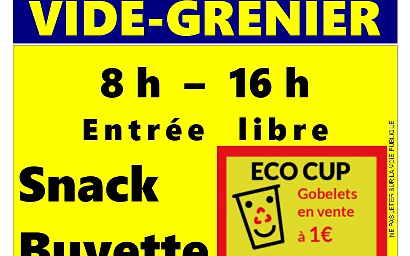 Vide grenier à Lompnieu