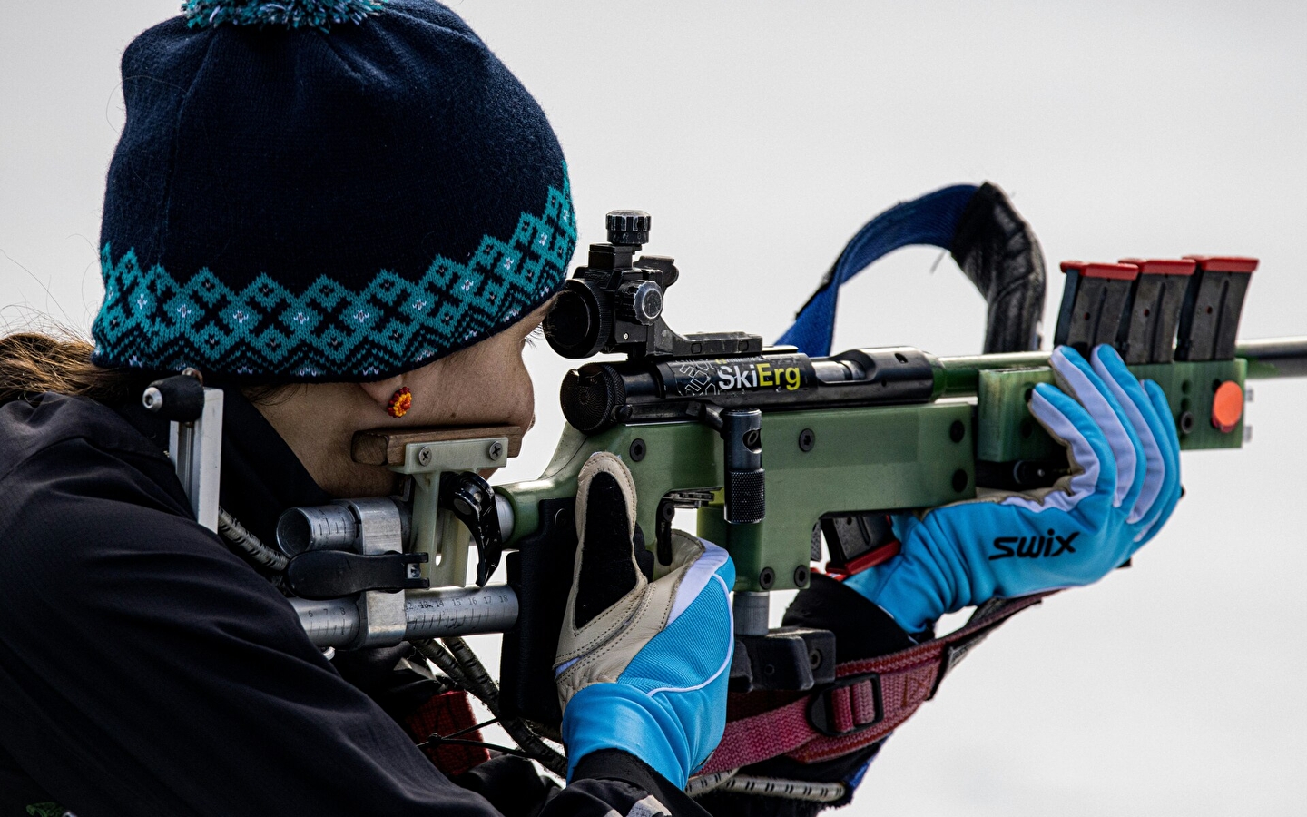 Haut-Jura Ski School - Lajoux : Biathlon 