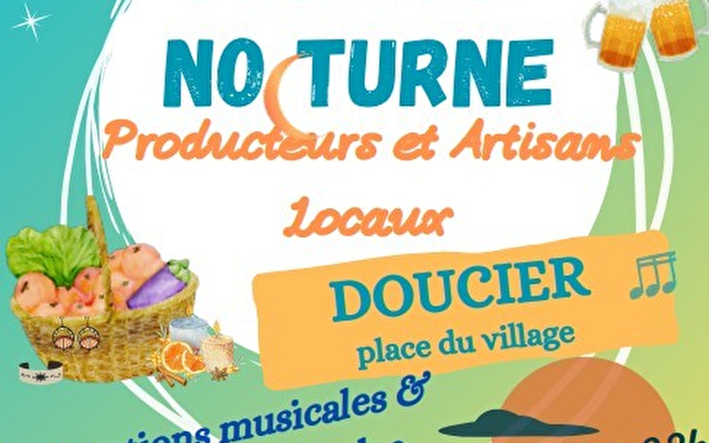 Doucier night market