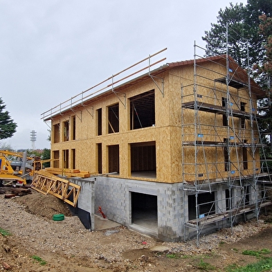 HABITER BOIS - Visite d'un chantier d'habitat participatif en construction bois