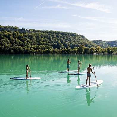 Plage du Domaine de Chalain