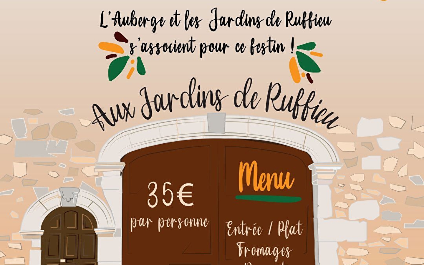 Repas champêtre à Ruffieu