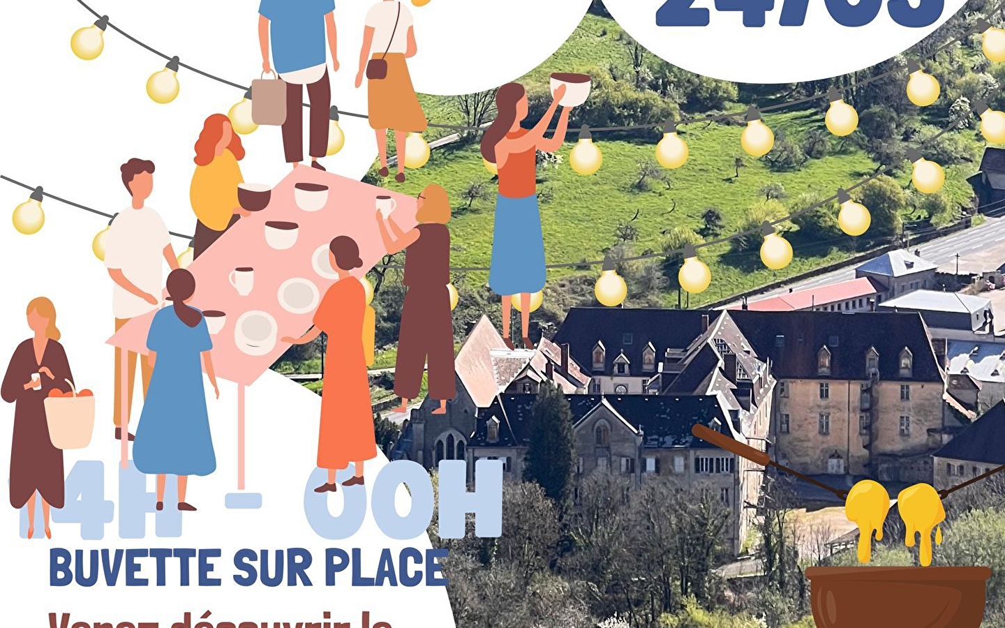 Giant fondue